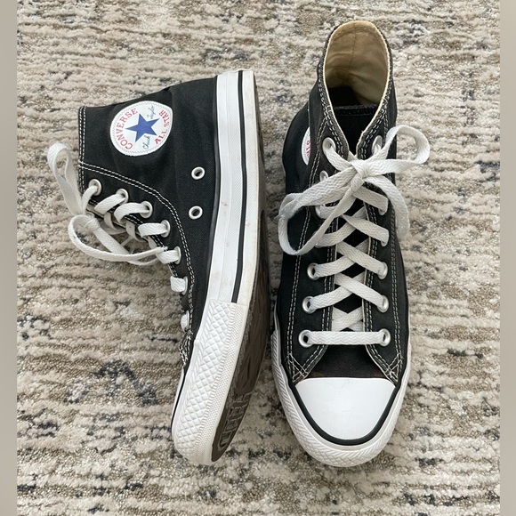 Converse All-Star Chuck Taylor high top black women’s size 7.5 - Picture 1 of 8